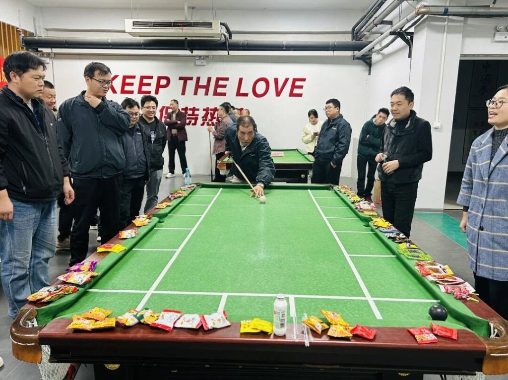 FIT郑州厂区2025年“击”情碰撞·“杆”劲十足桌球大赛