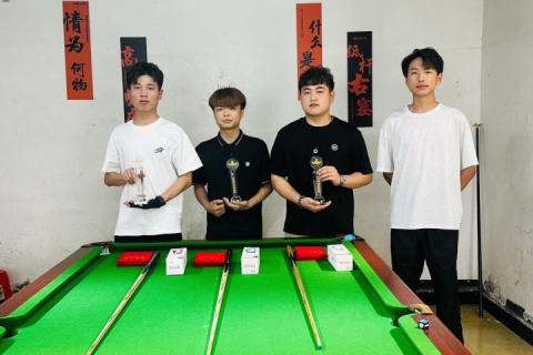 “杆”劲十足展球技，创业赋能促成长—信阳涉外职业技术学院校园台球决赛圆满收官