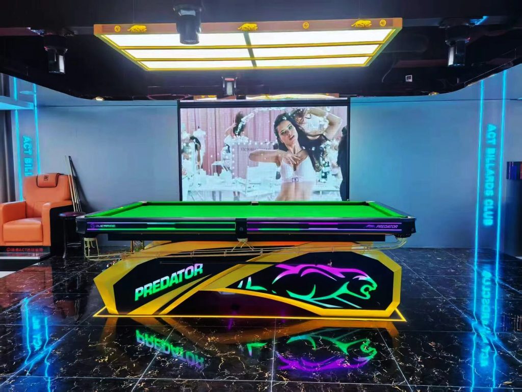 璟点ACT台球会所双层空间惊艳亮相！驻马店秦总：合金豹是“人气王”！