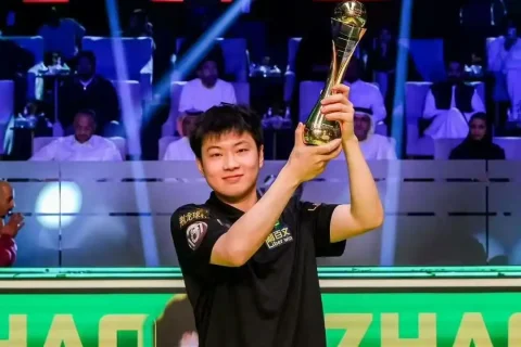 祝贺赵心童夺得2025利雅得狂欢季斯诺克锦标赛冠军
