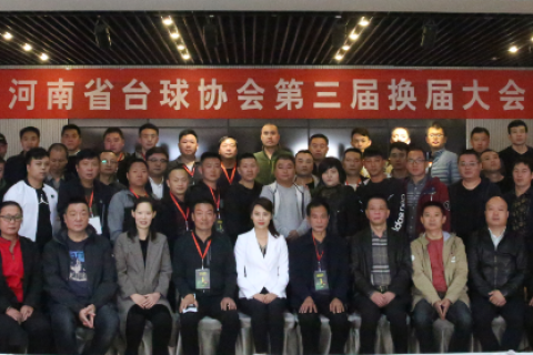 河南省台球协会换届杨洪慈当选主席