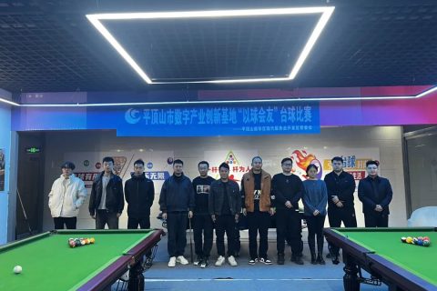 搭建交流新平台，凝聚发展向心力——开发区举办“以球会友”台球友谊赛