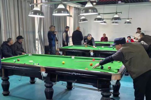 商丘市老干部学习活动中心举办“庆元旦 迎新年”老干部台球比赛