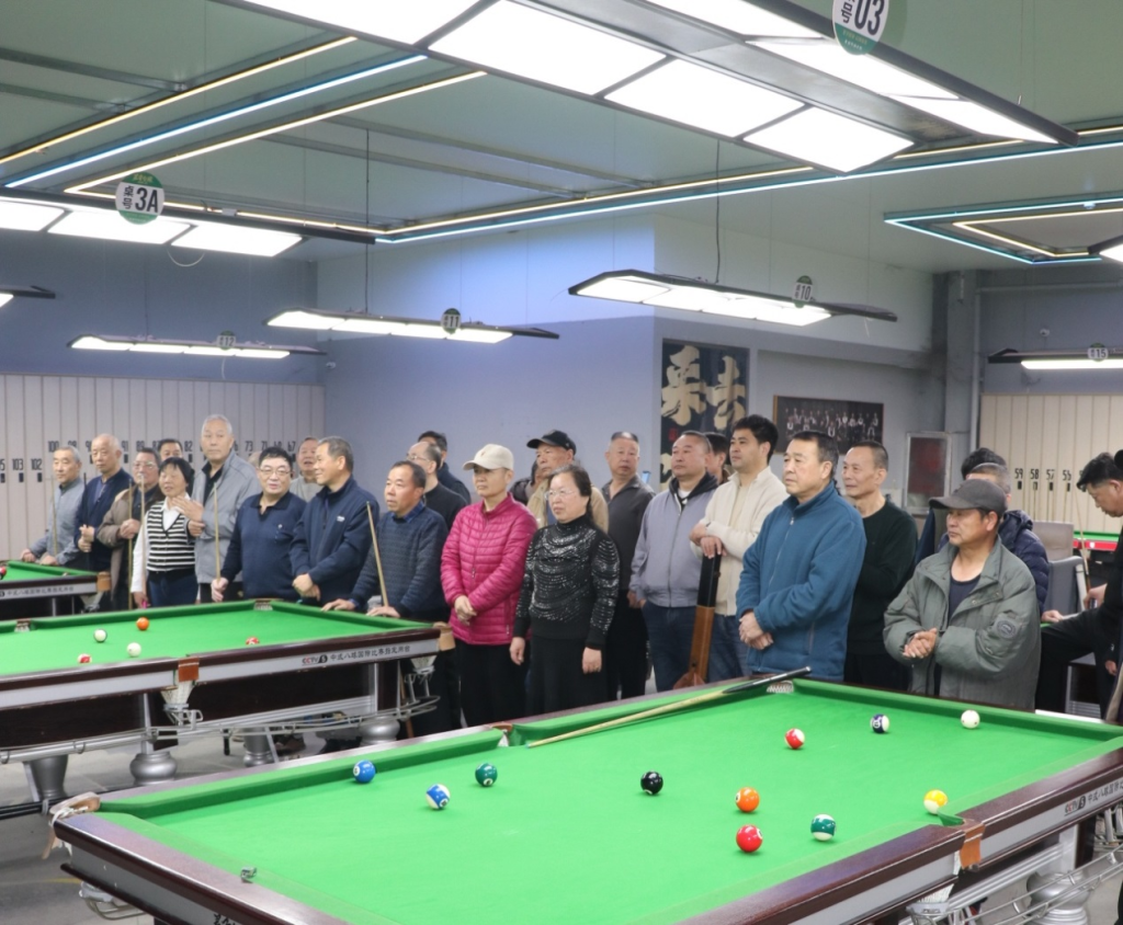 银龄“击”情 赛场逐梦——2026年洛阳市老年人台球会员积分赛 首场圆满落幕
