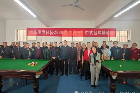 安阳北关区老体协2026迎“五一”中式台球精英赛火热开赛