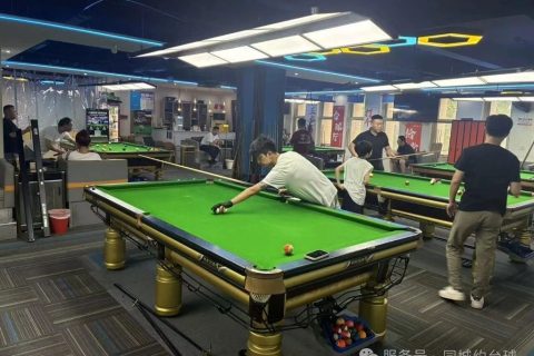同城约台球倾情赞助！郑州高新区撞球部落台球赛热血收官