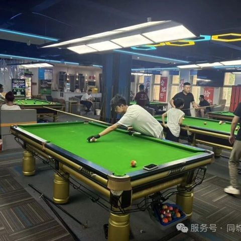同城约台球倾情赞助！郑州高新区撞球部落台球赛热血收官